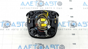 Подушка безопасности airbag в руль водительская Volvo XC40 19-26 черная, ржавый пиропатрон, царапина