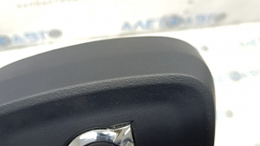 Подушка безопасности airbag в руль водительская Volvo XC40 19-26 черная, ржавый пиропатрон, царапина