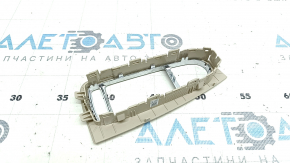 Накладка управления стеклоподъемником передним левым Mercedes C-class W205 15-18 бежевая