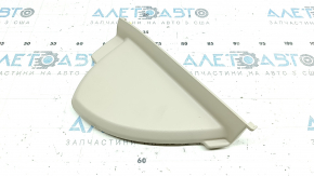Decorație bord lateral dreapta Mercedes C-class W205 15-18 negru