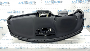 Торпедо передняя панель с AIRBAG Volvo XC40 19-26 черная, с обрамление щитка приборов, ржавый пиропатрон
