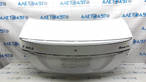 Крышка багажника Mercedes C-class W205 15-21 алюминий, белый 149, тычки