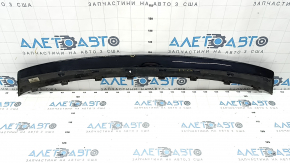 Накладка губы переднего бампера Volvo XC40 19-22 ерный глянец, царапины, вмятины, песок