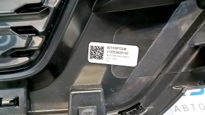 Решетка радиатора grill Nissan Rogue 18-20 под камеру, без радара, с эмблемой, korea built