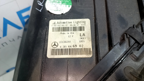 Фара передняя левая Mercedes C-class W205 15-18 галоген, с уплотнителем