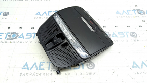 Плафон освещения передний в сборе Mercedes C-class W205 15-18 под панораму, черный