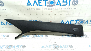 Накладка передней стойки правая верхняя Mercedes C-class W205 15-21 черная