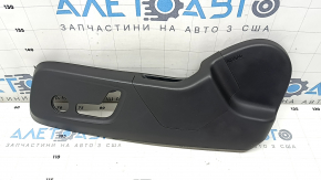 Накладка управления водительским сидением Volvo XC40 19-26 черная
