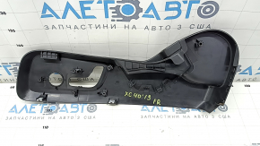 Накладка управления пассажирским сидением Volvo XC40 19-26 черная, потерта