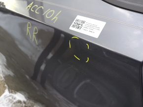 Четверть крыло задняя правая Honda Accord 18-22 на кузове, графит, тычки