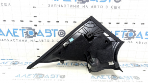 Накладка задней стойки правая верхняя Mercedes C-class W205 15-21 черная