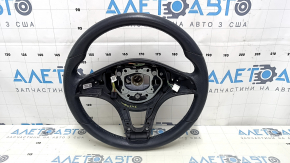 Руль голый Mercedes C-class W205 15-21 под лепестки, кожа черная, надорван