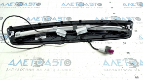 Стоп сигнал Mercedes C-class W205 15-21 с черной накладкой