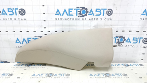 Decorație laterală scaune spate stânga Mercedes C-class W205 15-18 piele bej