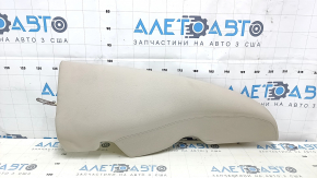 Decorație laterală scaune spate dreapta Mercedes C-class W205 15-18 piele bej