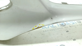 Bara fata goala Mercedes C-class W205 300/350e/350h/400 15-18 fara senzori de parcare, alba, suport rupt, zgarieturi, lovituri