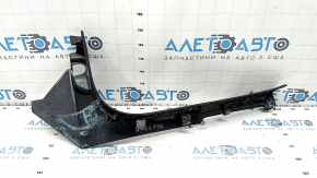 Накладка порога внутренняя передняя левая Volvo XC40 19-26 черная, царапины