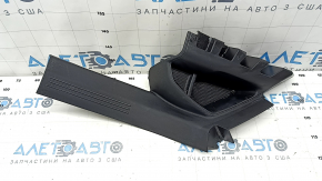 Garnitură prag spate stânga Volvo XC40 19-25 negru, zgârieturi
