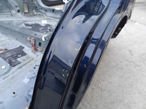 Четверть крыло задняя левая Mazda CX-5 17-24 на кузове, синяя, тычки
