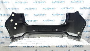 Бампер задний голый Mazda CX-5 17-21 синий, царапины, вмятинки