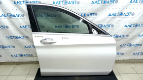 Ansamblu ușă față dreapta Mercedes C-class W205 15-18 aluminiu, alb 149