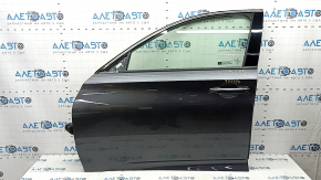 Дверь в сборе передняя левая Honda Accord 18-22 keyless, графит NH-797M, царапины на накладке