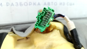 Задний ряд сидений 2 ряд нижняя часть Honda Accord 19-22 кожа серая, с подогревом, под химчистку, повреждено водой