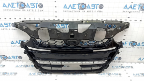 Решетка радиатора Honda Accord 18-20 черный глянец, тычки, песок