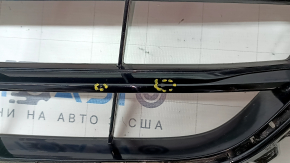 Решетка радиатора Honda Accord 18-20 черный глянец, тычки, песок
