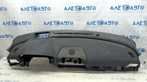 Торпедо передняя панель с AIRBAG Honda Accord 18-22 черная, под проекцию, под химчистку