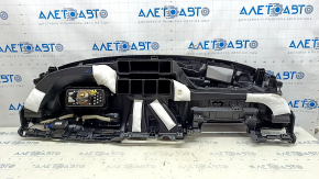 Торпедо передняя панель с AIRBAG Honda Accord 18-22 черная, под проекцию, под химчистку