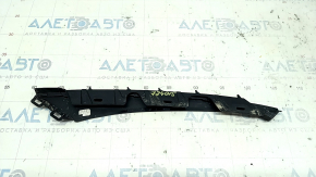Decorat bara fata sub far stanga Honda Accord 18-20 negru lucios, taieturi