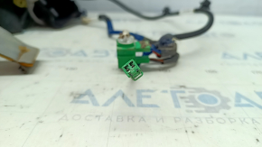 Tapițerie scaun șofer Honda Accord 18-22 piele gri, încălzită, pentru ventilație, contact cu apa, pentru curățare chimică, ruptă