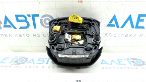 Подушка безопасности airbag в руль водительская Audi Q5 80A 18-21 серая, тип 1