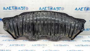 Защита переднего бампера Mercedes C-class W205 300 15-21 надломы