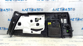 Обшивка арки задняя левая в сборе BMW X5 G05 19-23 черная, цельная, с крышкой, с ручкой откидывания сидения, с накладкой замка