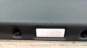 Обшивка двери карточка передняя правая BMW X5 G05 19-23 кожа schwarz/ELFENBEINWEISS, вставка под дерево Fineline Stripe, подлокотник кожа бежевая, с ручкой и накладками, под массаж, примята, тычки
