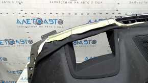 Торпедо передняя панель без AIRBAG BMW X5 G05 19-23 кожа, schwarz/ELFENBEINWEISS, под проекцию, под перетяжку