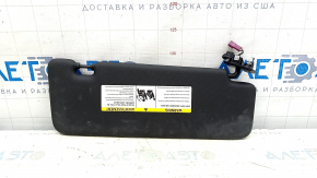 Козырек левый BMW X5 G05 19-23 черный, без крючка, под чистку