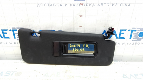 Vizor dreapta BMW X5 G05 19-23 negru, fara carlig, pentru curatare, stricat