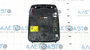 Плафон освещения передний BMW X5 G05 19-22 под панораму, черный, с накладкой