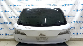 Дверь багажника голая со стеклом Audi Q5 80A 18-20 белый LS9R