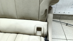 Задний ряд сидений 2 ряд правое Audi Q5 80A 18-20 кожа бежевая, подогрев, механическое, под чистку, дефект троса