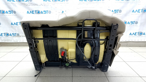 Задний ряд сидений 2 ряд левое Audi Q5 80A 18-20 кожа бежевая, подогрев, механическое, под чистку