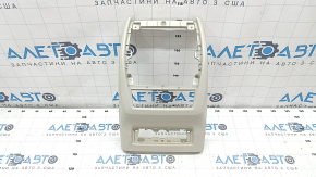 Накладка центральной консоли задняя BMW X5 G05 19-22 Elfenbein-Weiss