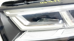 Фара передняя левая в сборе Audi Q5 80A 18-20 LED, песок