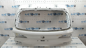 Ușă portbagaj partea superioară goală BMW X5 G05 19-24 alb 300, așchii de vopsea, dent