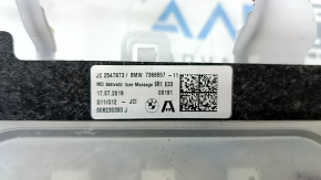 Массажный мат водительского сиденья BMW X5 G05 19-22 2 части, ржавый каркас