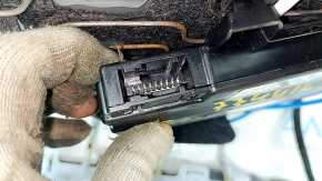 Массажный мат водительского сиденья BMW X5 G05 19-22 2 части, ржавый каркас