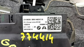 Массажный мат водительского сиденья BMW X5 G05 19-22 2 части, ржавый каркас
